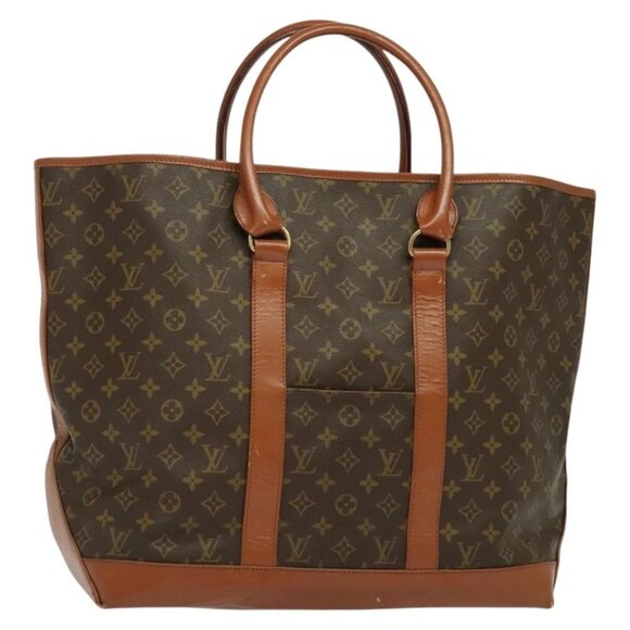 LOUIS VUITTON Monogram Sac Weekend GM Tote Bag M42420 LV Auth 141622 - Picture 3 of 16